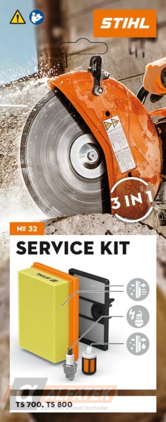STIHL Servisní kit 32 pro Rozbrušovací stroje TS 700, TS 800 (42240074100)3