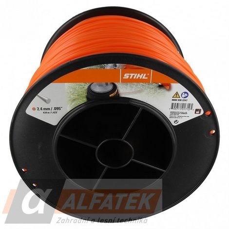 STIHL Žací struna 2,4 mm x 420 m, oranžová, kulatá (00009302247)