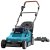 Makita Aku sekačka s pojezdem 380mm Li-ion LXT 2x18V/5,0Ah (DLM382PT2)