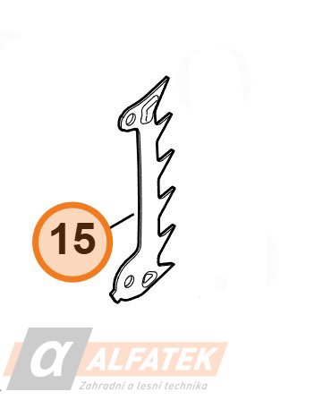 STIHL Ozubený doraz pro MSA 220 T, MSA 220 TC-O (MA016640501)