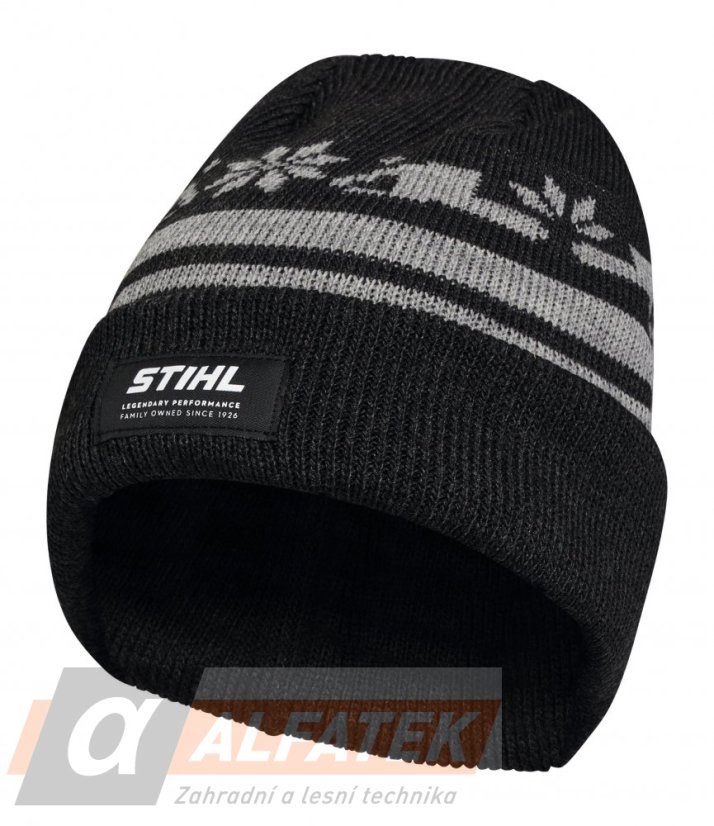 STIHL Čepice XMAS šedo-černá (04216000124)