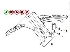 STIHL Ochranný kryt pro strunové hlavy a Polycut (41487108104)