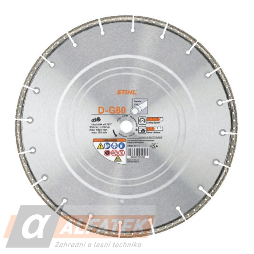 STIHL Rozbrušovací kotouč G-G80 300 mm (08350707002)