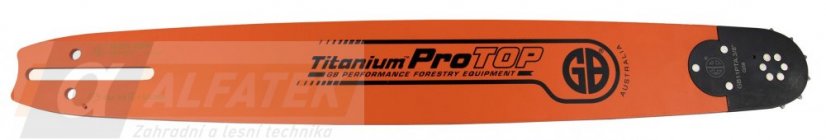 Vodicí lišta GB Titanium ProTOP 3/8", 1,5 mm, 45 cm (19-UHLX18-58PA)