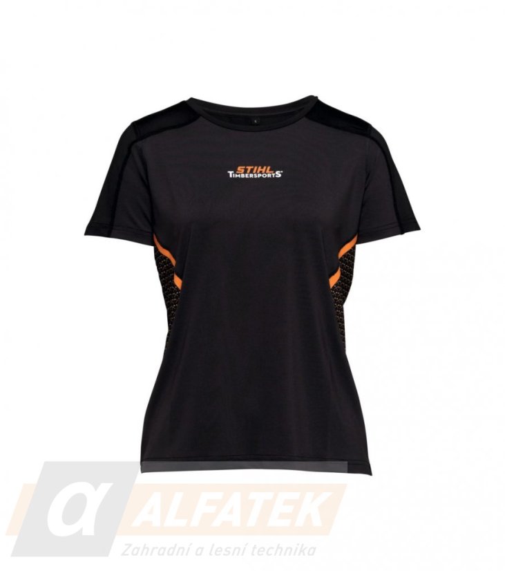 STIHL Funkční tričko TIMBERSPORTS  šedočerná  dámské (042130088xx) - Velikost: XL