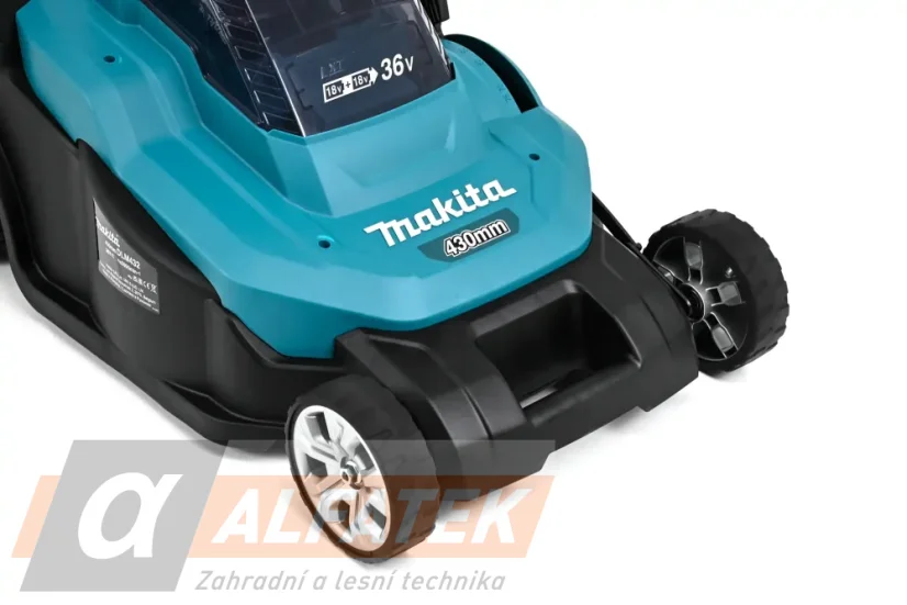 Makita Aku sekačka 430mm Li-ion LXT 2x18V/5,0Ah (DLM432CT2)