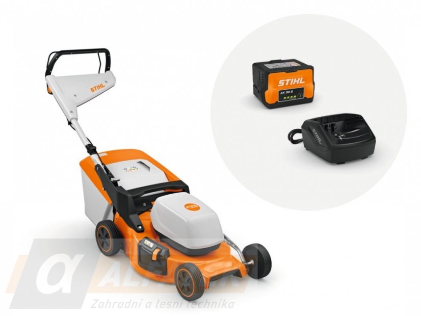 STIHL  Akumulátorová sekačka RMA 253.3 T SET (WA220111435)