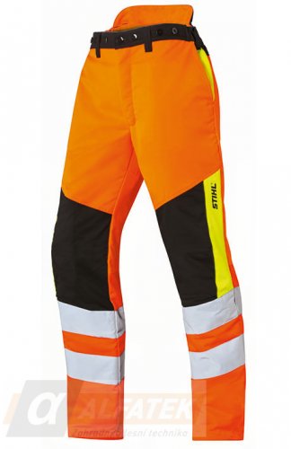 STIHL Výstražné kalhoty s ochranou proti proříznutí Protect MS - Velikost: XL