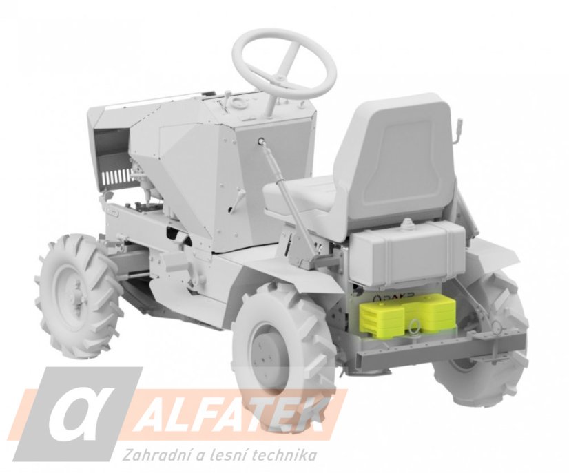 DAKR Sada závaží na zadní závěs FD5 25 kg (01237.035)