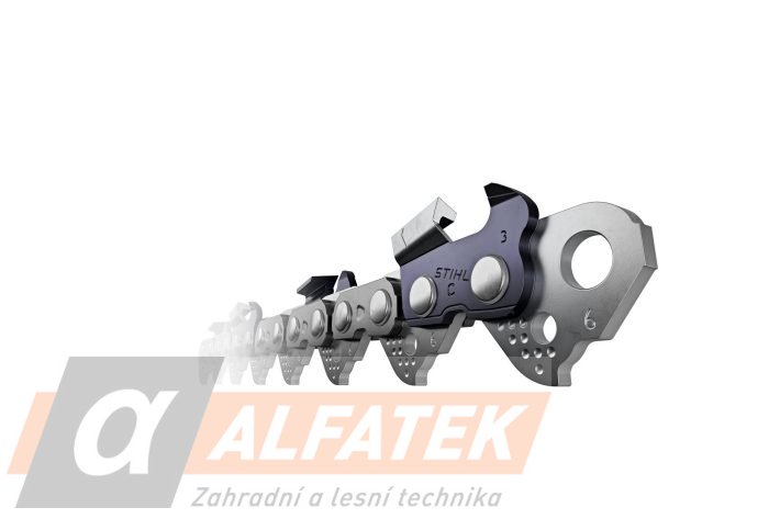 STIHL Pilový řetěz RAPID HEXA 3/8, 1,6 mm 62 článků (31320000062)