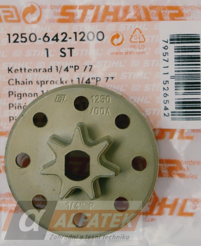 STIHL Řetězka 1/4" Picco 7 zubů (12506421200) ALFATEK s.r.o.