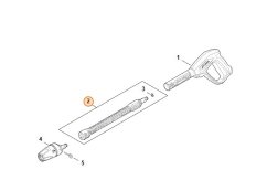STIHL Stříkací (prodlužovací) trubka RE025000900