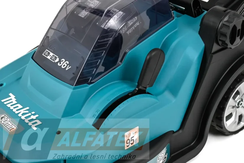 Makita Aku sekačka 430mm Li-ion LXT 2x18V/5,0Ah (DLM432CT2)