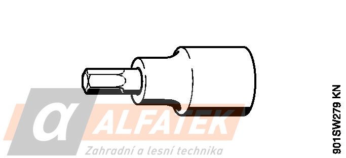 STIHL  Vložka T50 bit pro mazání hlavy křovinořezů (59108900106)