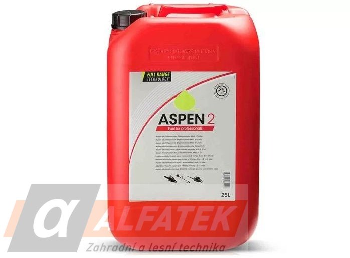 Benzín ASPEN  2T 25 litrů (ALFATEK s.r.o.)