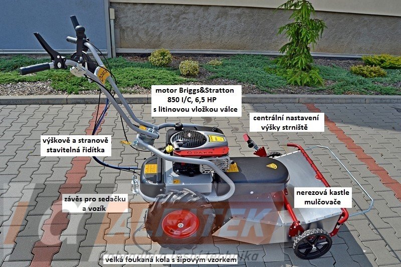 DAKR Pohonná jednotka Panter FD2H s mulčovačem M70