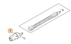 STIHL  Multifunkční tryska pro REA 60 PLUS a REA 100 PLUS (RA015300700)