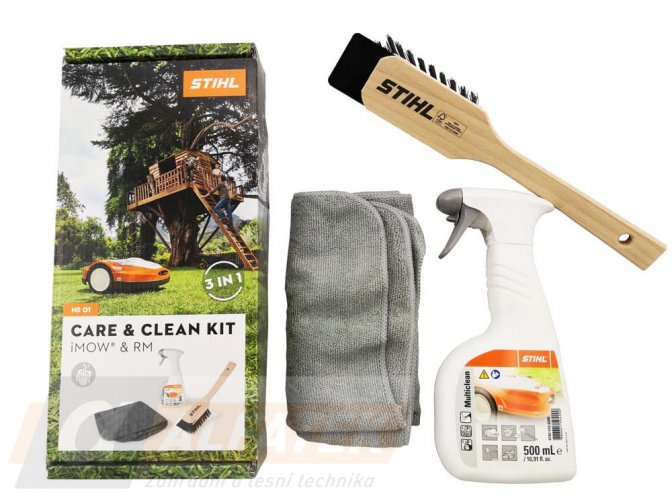 STIHL RM Care & Clean Kit, sada na údržbu zahradních a robotických sekaček (07825168600)