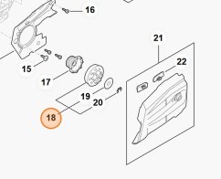 STIHL Řetězka 1/4" 7 zubů pro MSA 190 T (MA056402001) STIHL Řetězka 1/4" 7 zubů pro MSA 190 T (MA056402001)