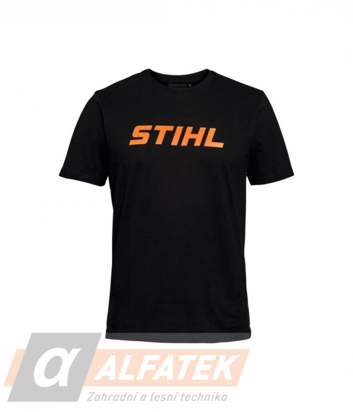 STIHL Tričko MS 500i BACK černé