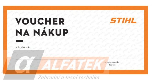Dárkový poukaz - VOUCHER STIHL