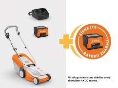 STIHL Akumulátorová sekačka RMA 235.1 SET+ (2xAK20+AL101)