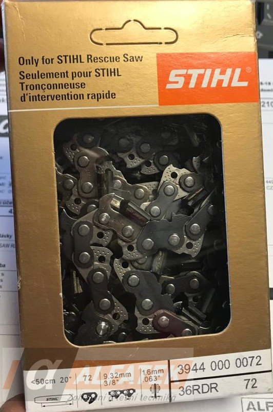 STIHL Pilový řetěz RDR 1,6 3/8" 135 čl. (39440000135)