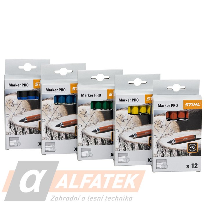 Lesnické značkovací křídy STIHL Marker PRO ALFATEK s.r.o.