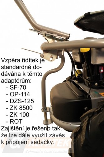 DAKR Pohonná jednotka Panter FD2 s diskovým sečením DZS125