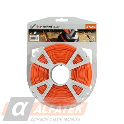 STIHL Žací struna 2,4 mm x 83 m, oranžová, kulatá (00009302340)