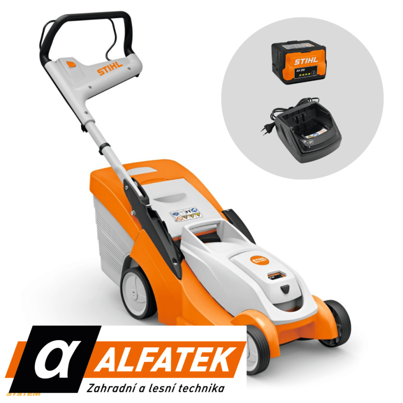     STIHL Akumulátorová sekačka RMA 239 C - SET (AK30S + AL101)  (63200111473)