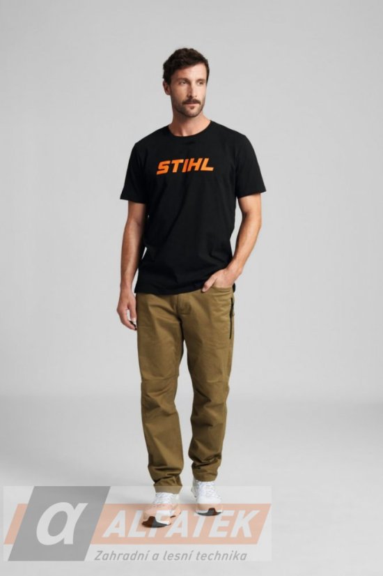 STIHL Tričko MS 500i BACK černé