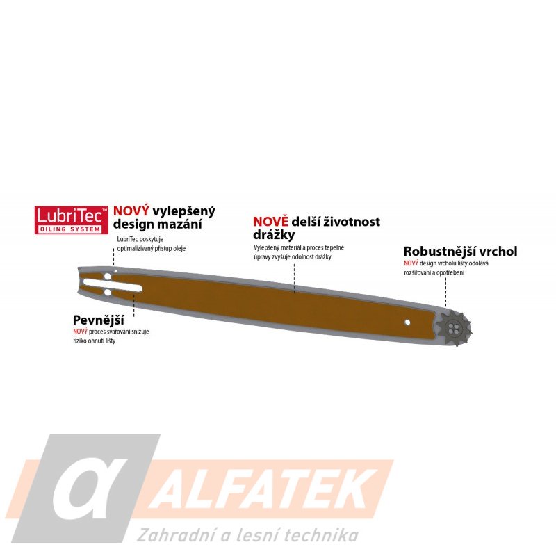 OREGON Vodící lišta SpeedCut 1,3 mm .325"  38 cm (150TXLBK095)