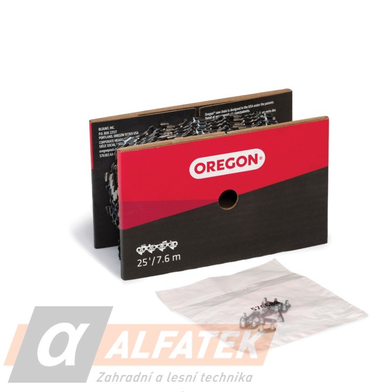 OREGON Role řetězu 3/8" 1,6mm - 409 článků (hranatý zub) M75LPX025R MULTICUT 