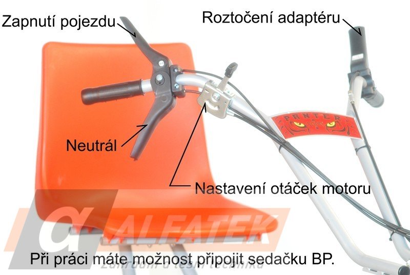 Pohonná jednotka Panter FD2 KOHLER s bubnovým sečením RZS70K (01235.201)