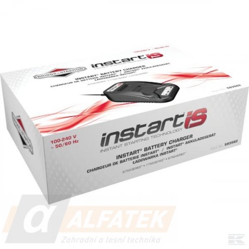 Nabíječka pro startovcí baterie motoru Instart iS BRIGGS STRATTON 593562 ALFATEK s.r.o.