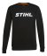Mikina STIHL LOGO WHITE černá