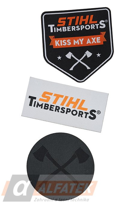 STIHL Silikonové nálepky Timbersports® 3 ks