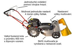 DAKR Mulčovač Tekton