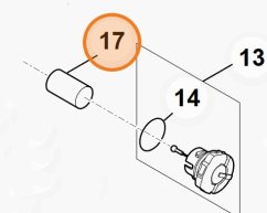 STIHL Filtr oleje pro GTA 40 (GA043581800)
