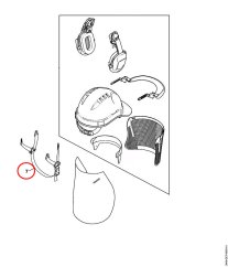STIHL pásek pod bradu pro přilbu FUNCION Basic (00008898003)