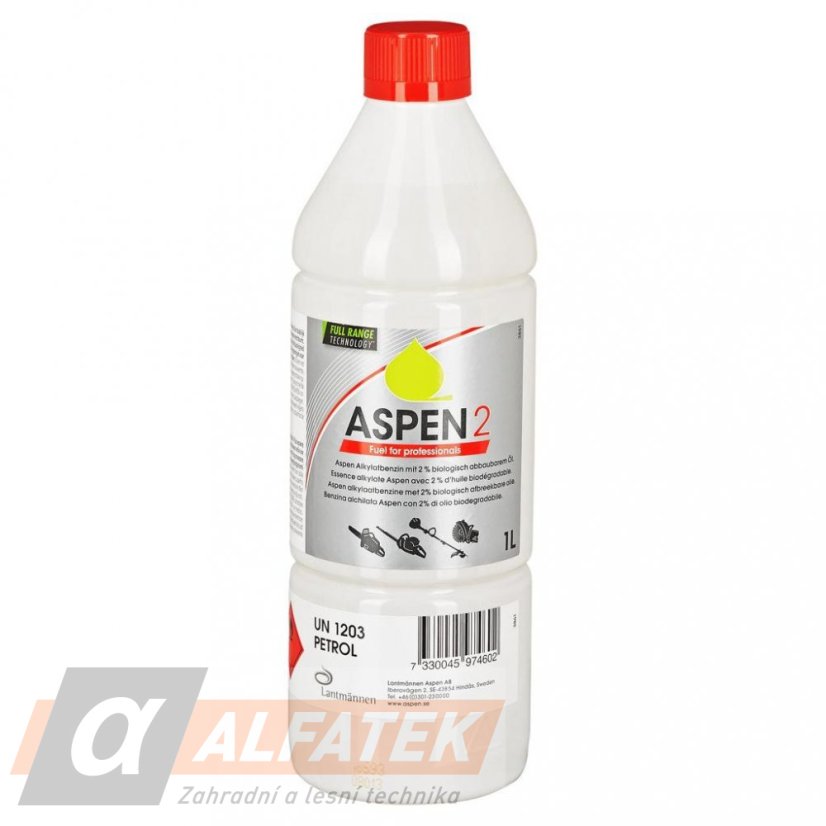 Benzín ASPEN XP  POWER  2T 1litr (ALFATEK s.r.o.)