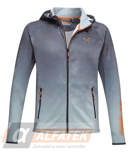 STIHL Pánská mikina s kapucí GRADIENT
