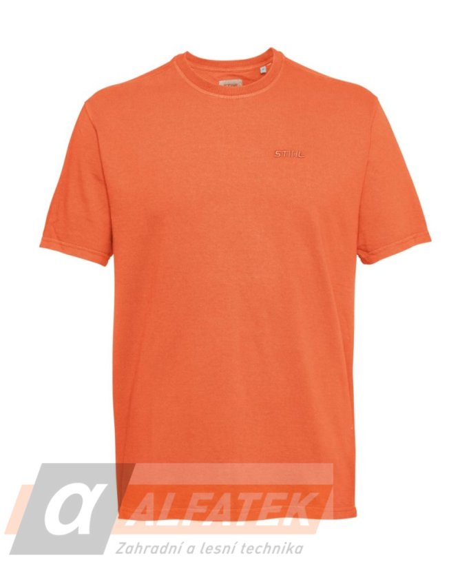 STIHL Tričko PIGMENT DYE ORANGE