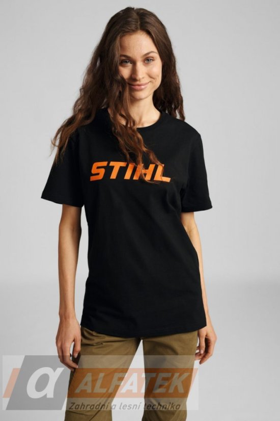 STIHL Tričko MS 500i BACK černé