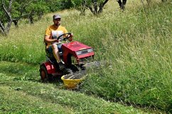 DAKR Pohonná jednotka Panter FD52V s dvoububnovou sekačkou RZS121