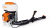 STIHL Zádový motorový rosič SR 200