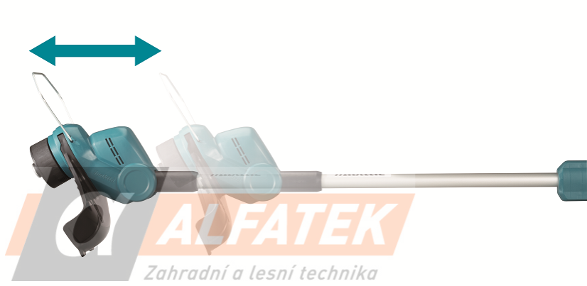 Makita Aku vyžínač Li-ion LXT 18V, bez aku (DUR193Z)
