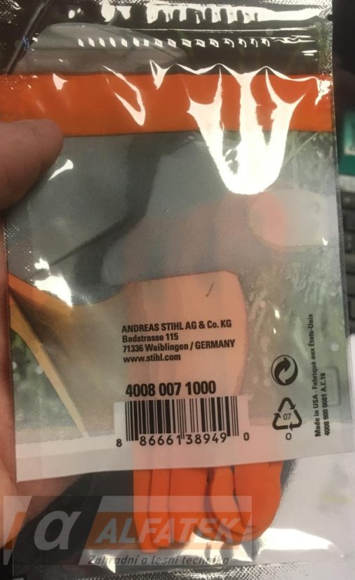 STIHL Sada plastových nožů pro PolyCut 2-2 a 3-2, 8 ks (40080071000)