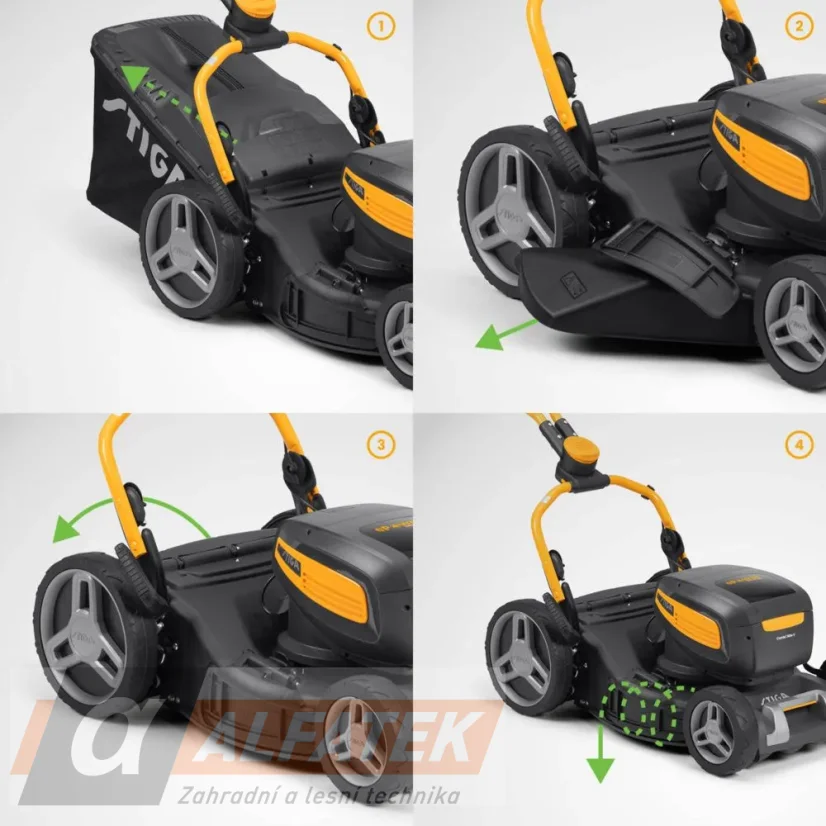 STIGA Combi 748e V Kit Akumulátorová sekačka